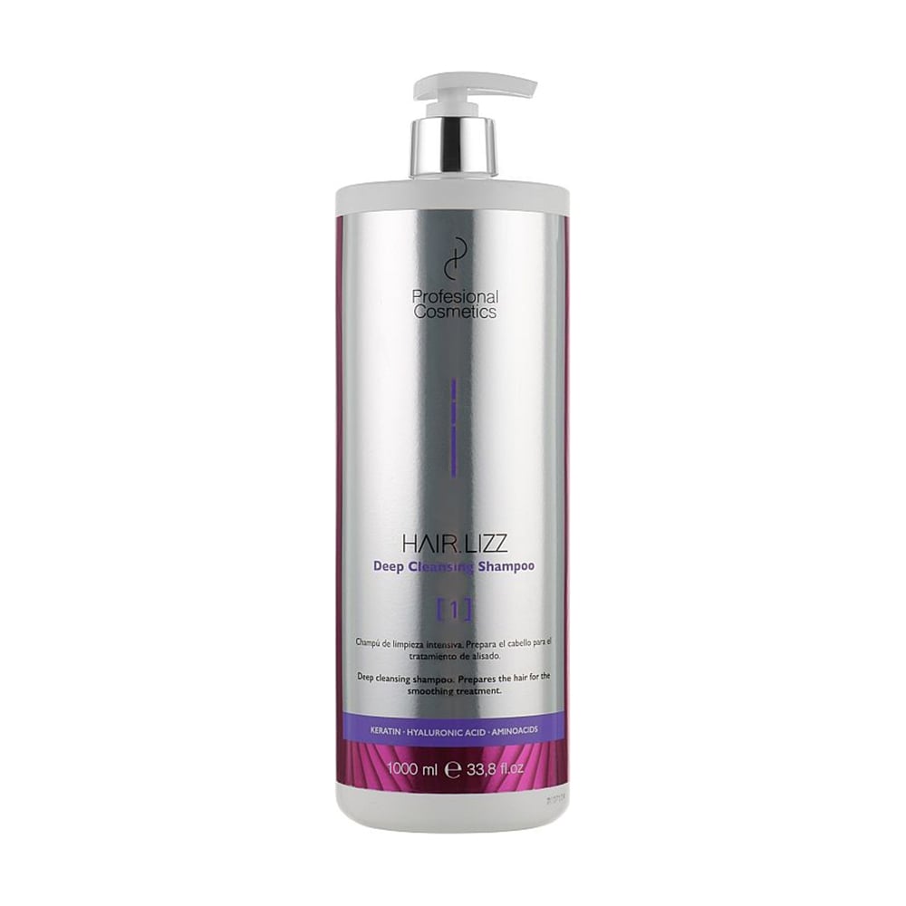 Уцінка! Шампунь для глибокого очищення волосся Profesional Cosmetics Hair.Lizz Deep Cleansing Shampoo, 1 л